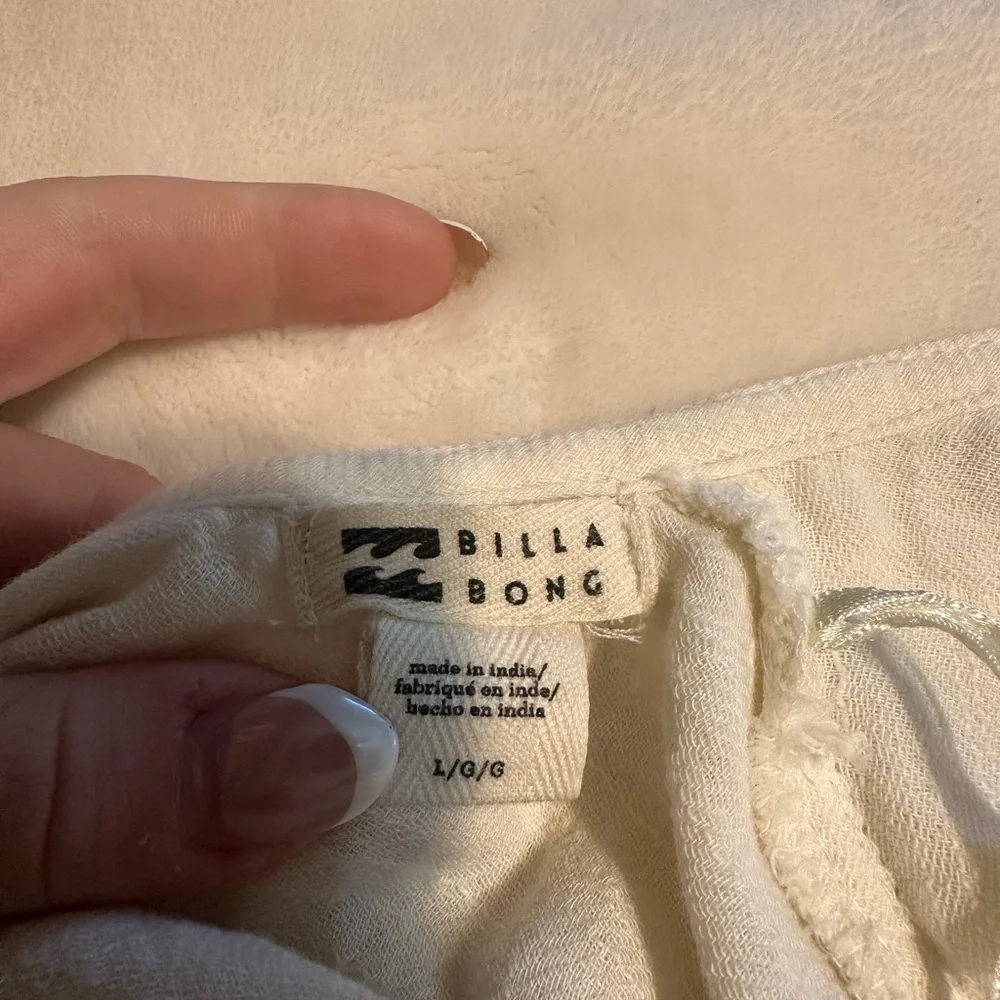 Billabong Tie/Wrap Bell Sleeve Top - Picture 5 of 6